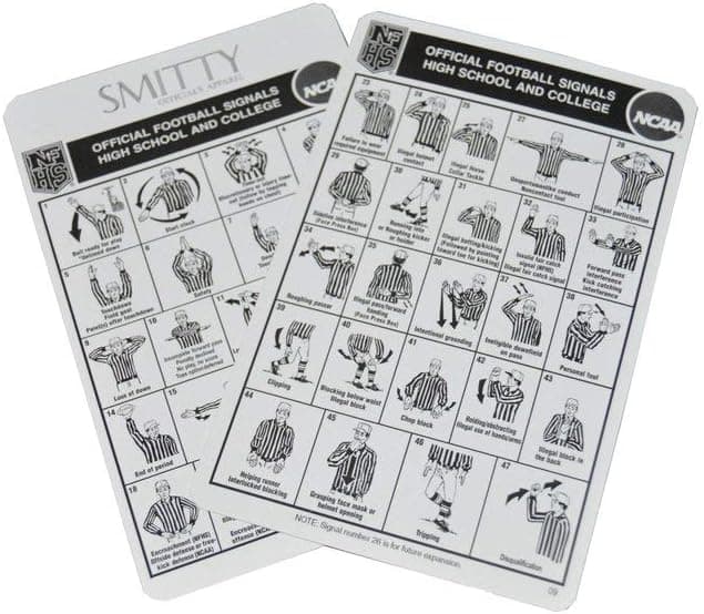 Smitty | ACS-534 | Football Signal Card | Official's Choice!