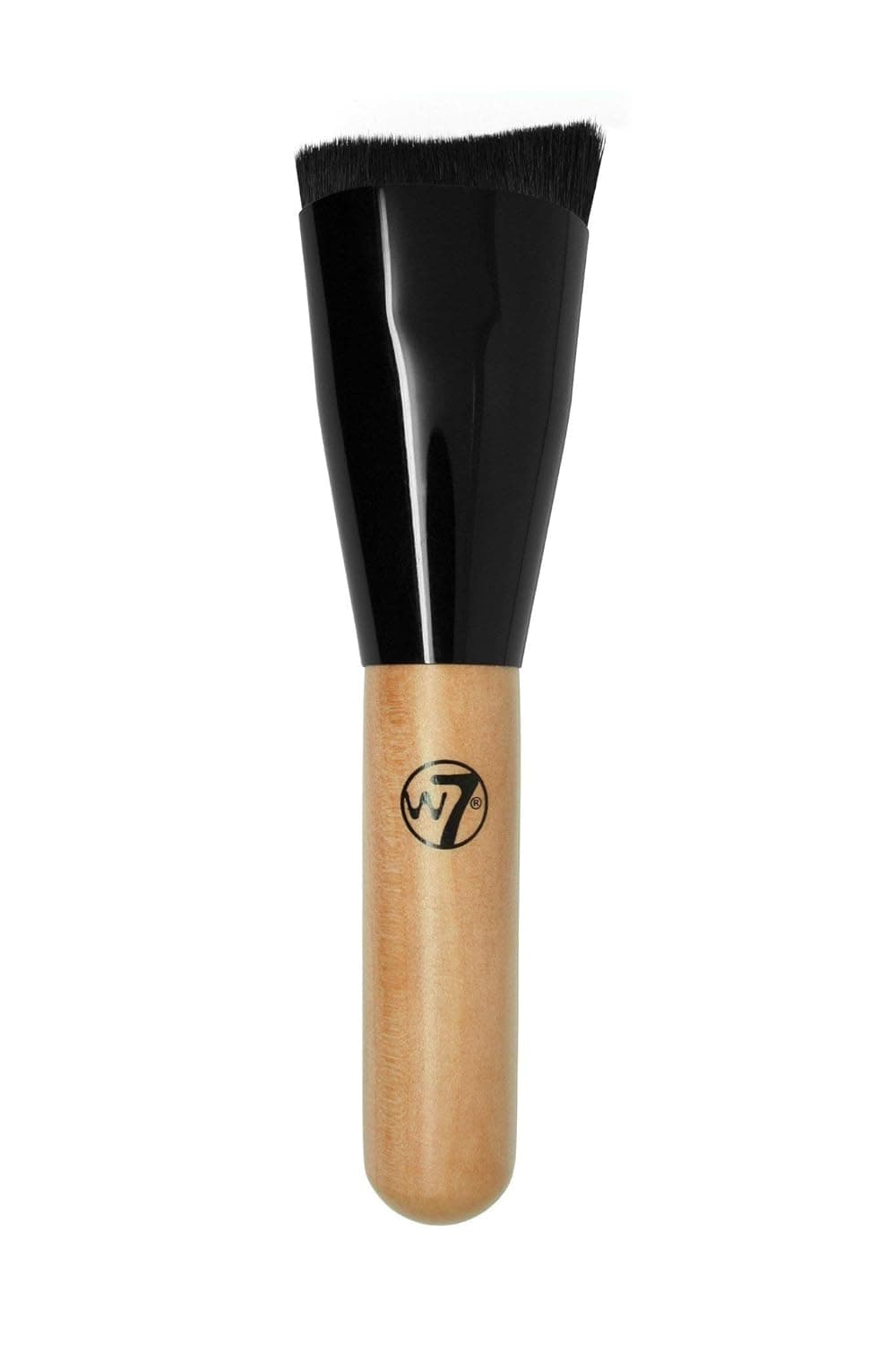 W7 Professional Make-Up Brush Face Blender with Lasting Soft Synthetic Bristles
