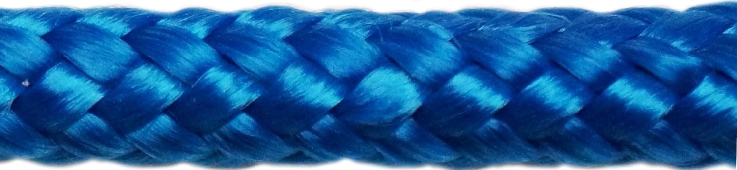 Titan Double Braid Polypropylene Fender Line with 15-Inch Eye Splice (Pack of 2)
