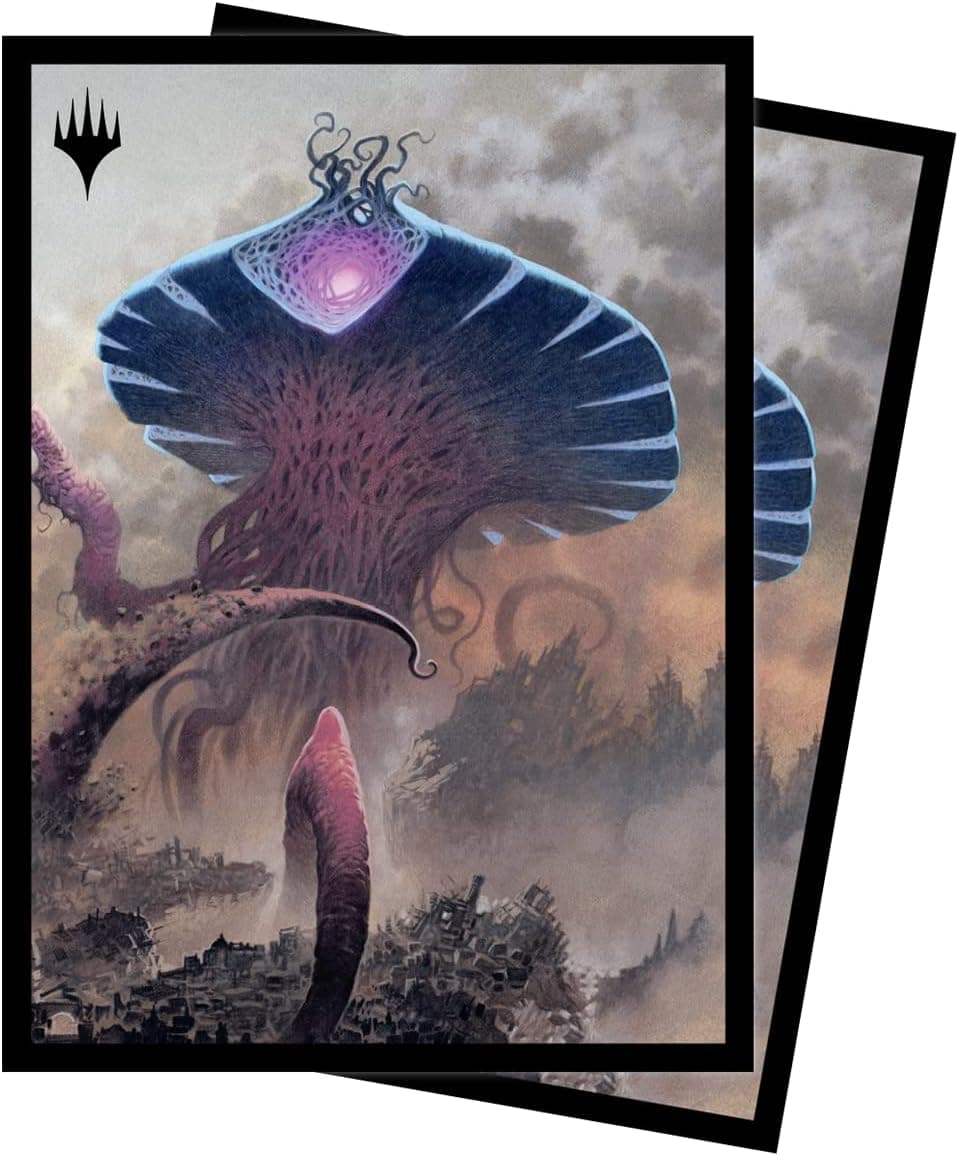 Ultra PRO - Magic: The Gathering Double Masters: Emrakul 100ct Card Sleeves - Protect Your Collectible Trading Cards, Sports Cards, & Gaming Cards from Wear, Tear, & Peeling with ChromaFushion Tech