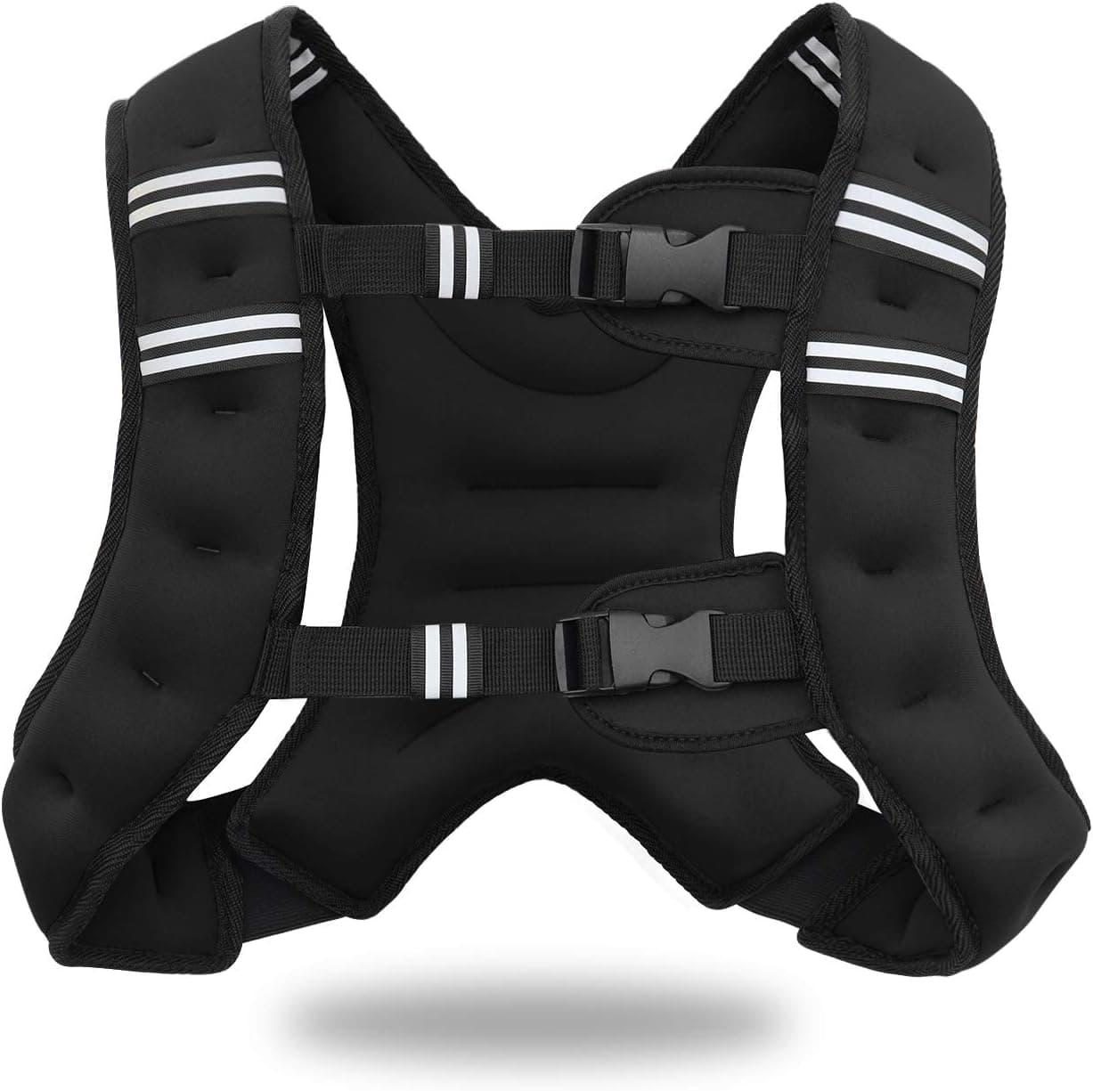 VIVITORY Weighted Vest Workout Equipment, 11lbs/18lbs Body Weight Vest for Men, Women, Strength Training, Running, Fitness, Muscle Building, Weight Loss, Weight lifting