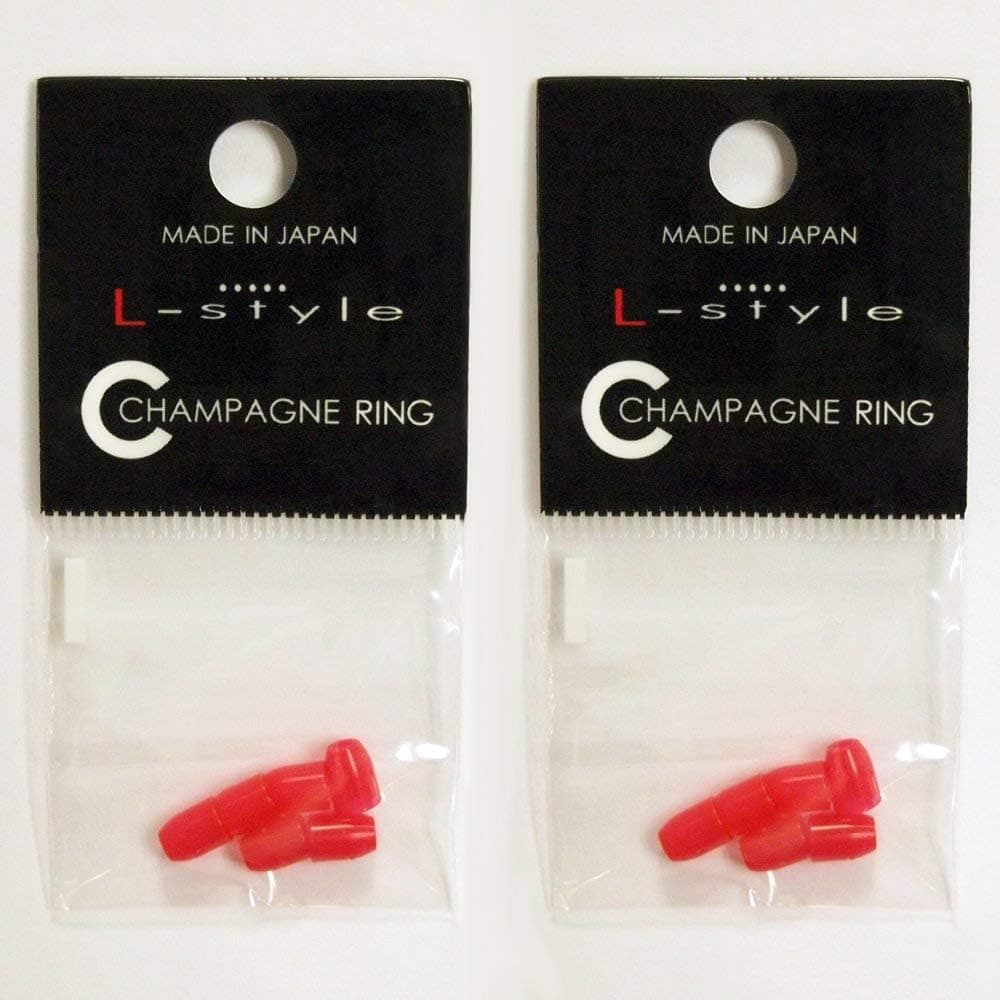 LSTYLE Dart Flight Accessory: Champagne Ring Inserts for PRO Dart Flights