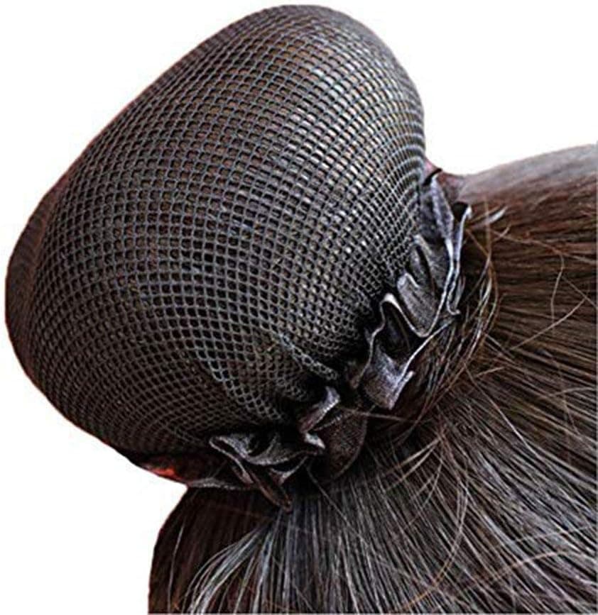 Women's Hair Nets, Girls Reusable Hairnets Ballet Dance Skating Bun Cover Elastic Band Hair Nets Bun Hair Nets for Dancers