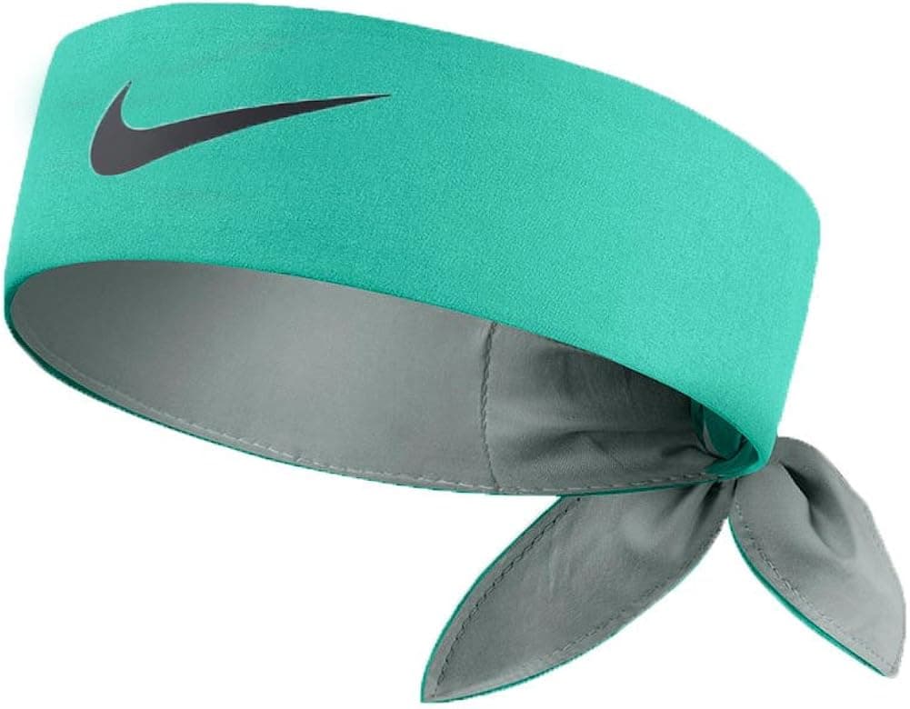 Nike Head Tie Headband [Lt RETRO (Teal)/Navy]
