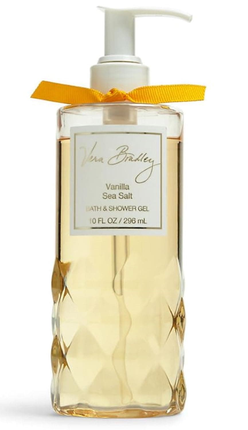 Vera Bradley Vanilla Sea Salt Bath/Shower Gel 10 Ounce
