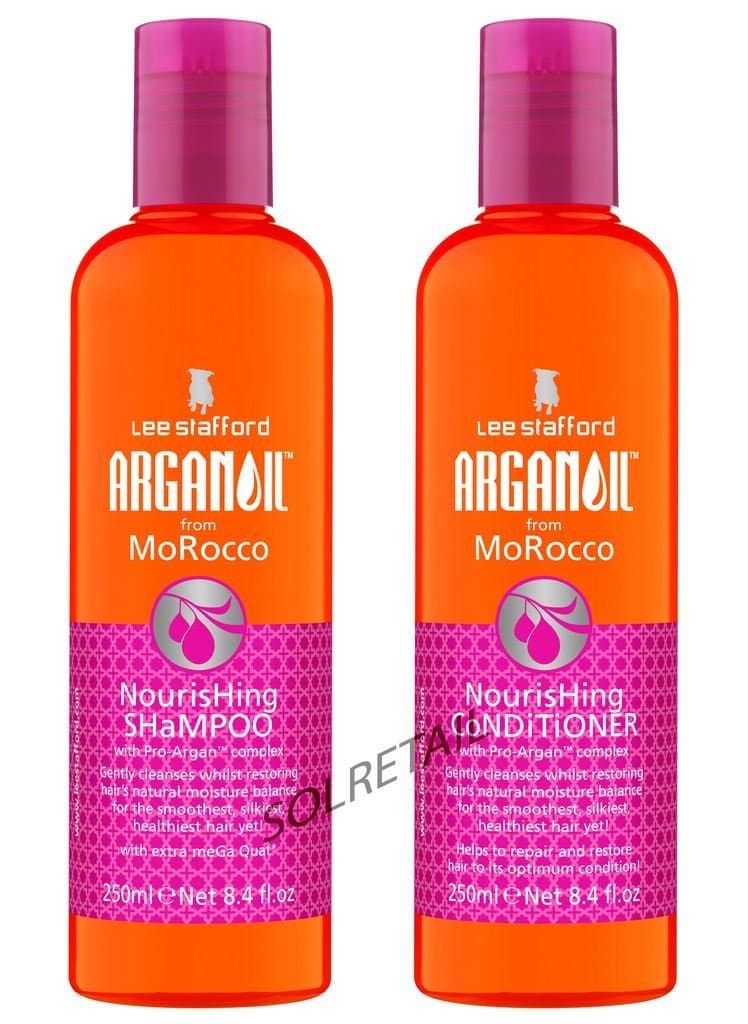 Lee Stafford Argan Oil From Morocco Shampoo & Conditioner Duo 2 x 250ml
