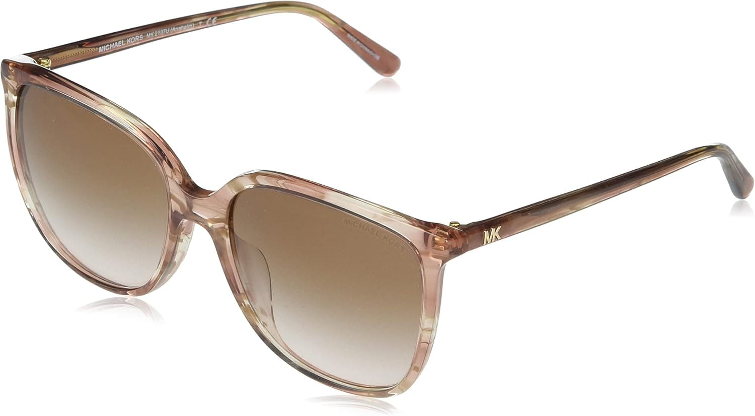 Michael Kors MK2137U Square Sunglasses for Women + BUNDLE With Designer iWear Complimentary Eyewear Kit