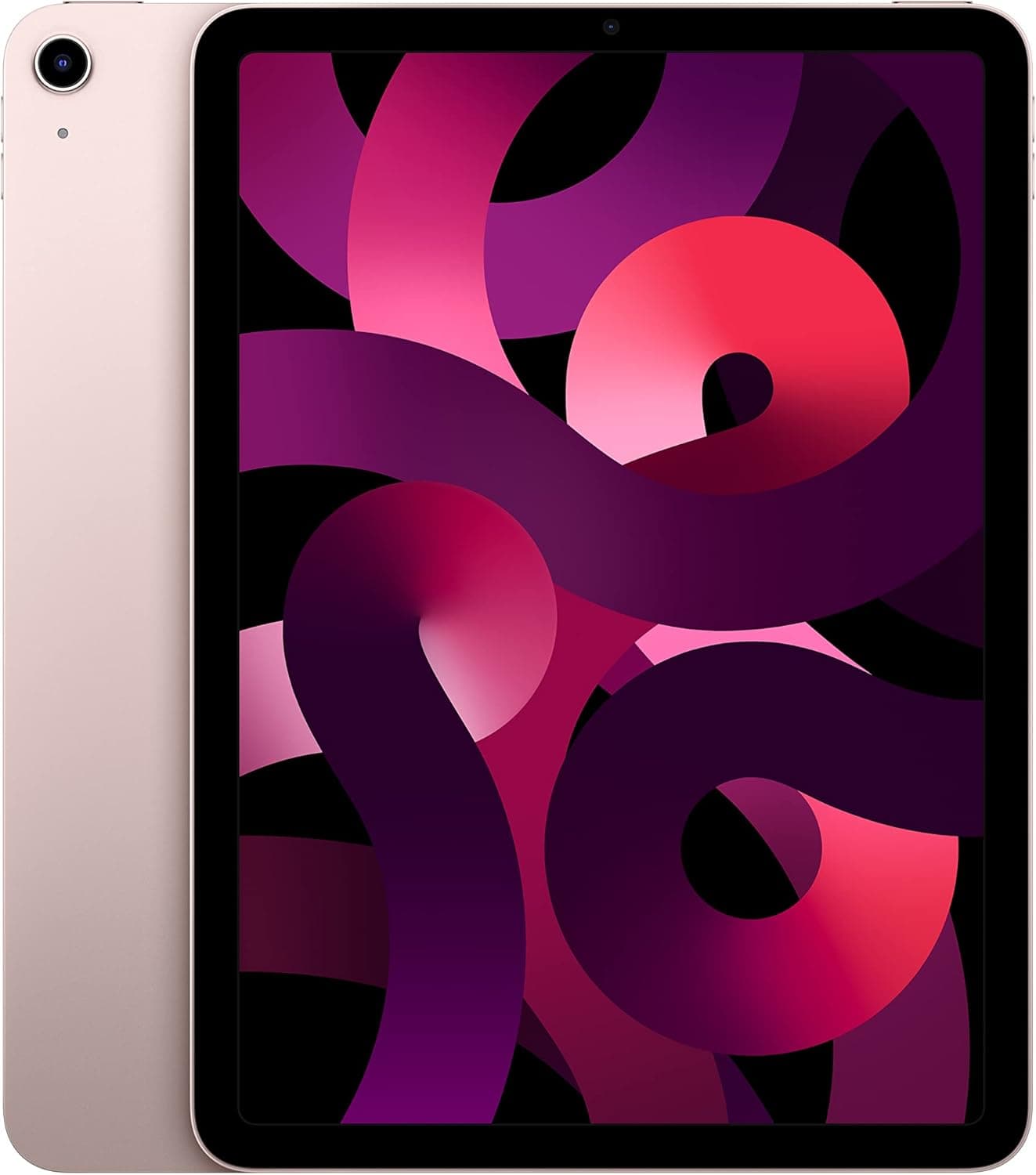 Apple iPad Air (5th Generation): with M1 chip, 10.9-inch Liquid Retina Display, 256GB, Wi-Fi 6, 12MP front/12MP Back Camera, Touch ID, All-Day Battery Life – Pink