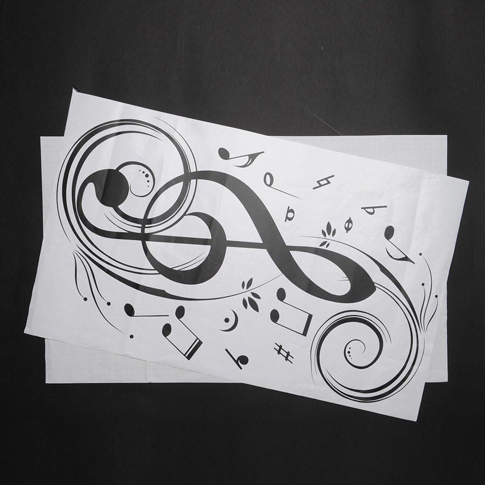 SOLEDI Wall Stickers Music Note New Fashion Vinyl Wall Art Decal Wall Sticker Home Arts Wall Decor Decoration Hot