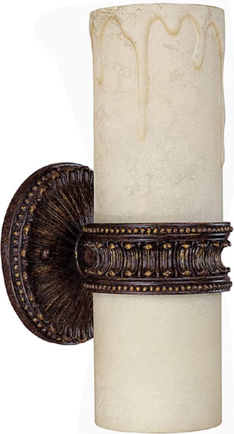 Capital Lighting 1591WB Wall Sconce, Weather Brown Finish