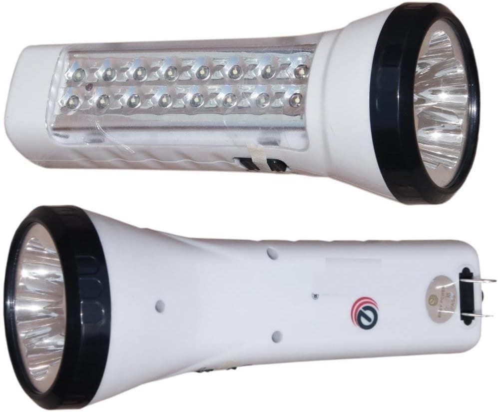 Emergency Automatic Power Failure Outage Rechargeable 16 LED Light Plug In Lamp