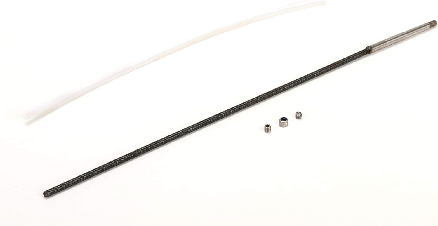 Pro Boat Flex Shaft 295 x 4mm Drive Dog and Liner Blackjack 24 PRB282007 Replacement Boat Parts