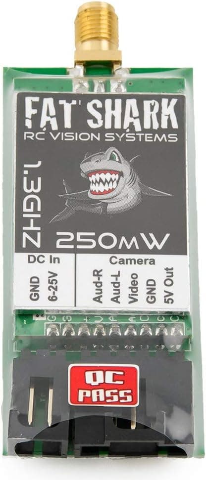 Fat Shark FSV2468-1G3 250mW TX 1.3GHz 2CH Transmitter(US Only)