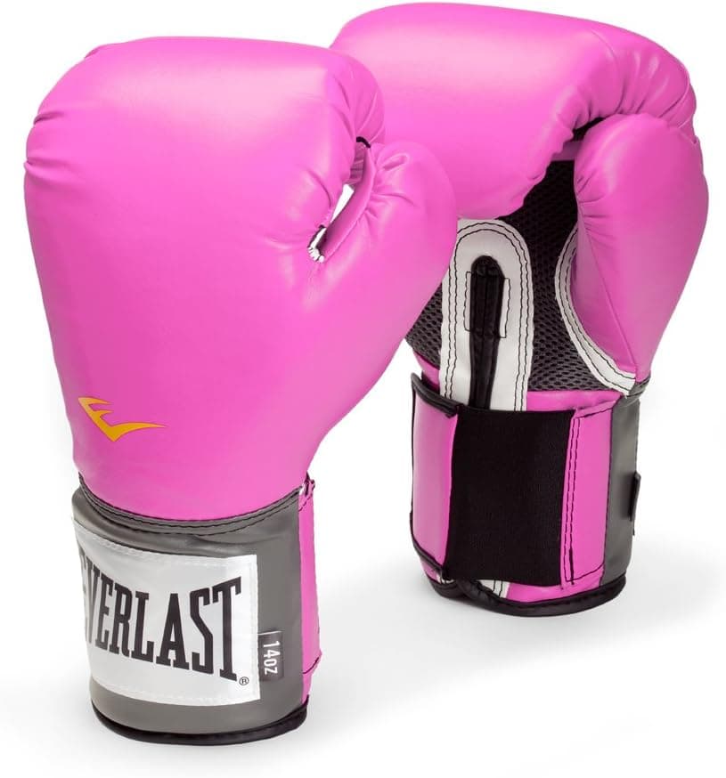 Everlast Women's Pro Style Training Gloves (Pink, 12 oz.)