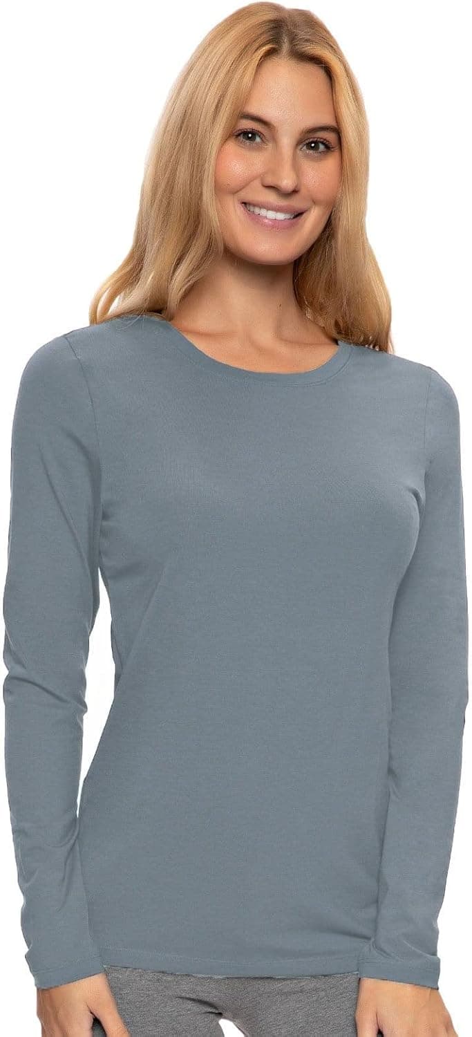 Felina | Long Sleeve Crew Neck Shirt | Cotton & Modal