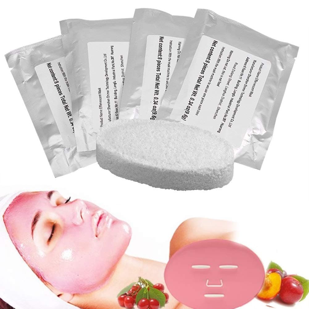 Collagen Capsule for Face Mask Machine, 32Pcs Collagen Hydrolyzate Capsules Tablets DIY Fruit Vegetable Facial Care Mask for Automatic Beauty Masks Maker