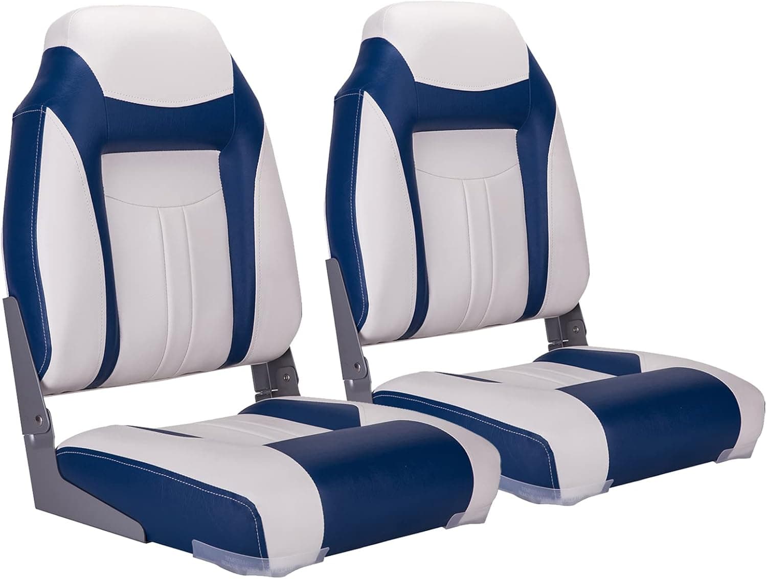 NORTHCAPTAIN S1 Deluxe High Back Folding Boat Seat,Stainless Steel Screws Included