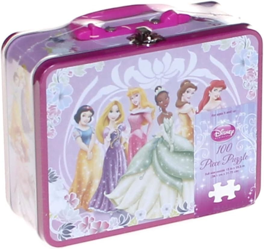 Disney Princess 100-Piece Puzzle in Tin Lunchbox