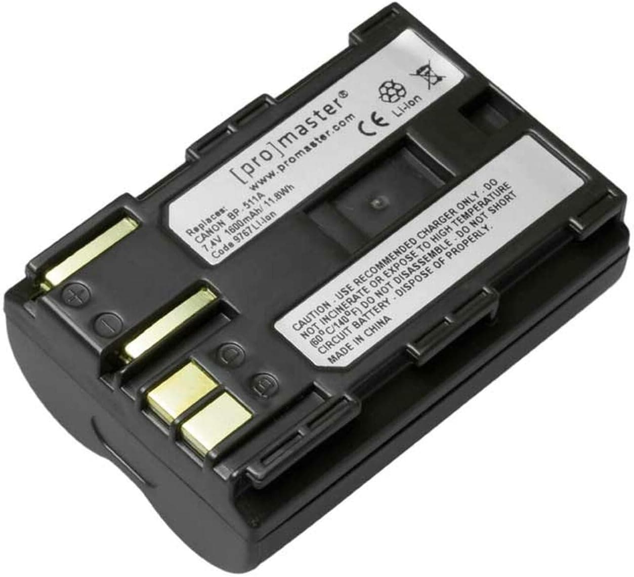 Promaster PBP-511A Replacement for Canon BP-511 Battery