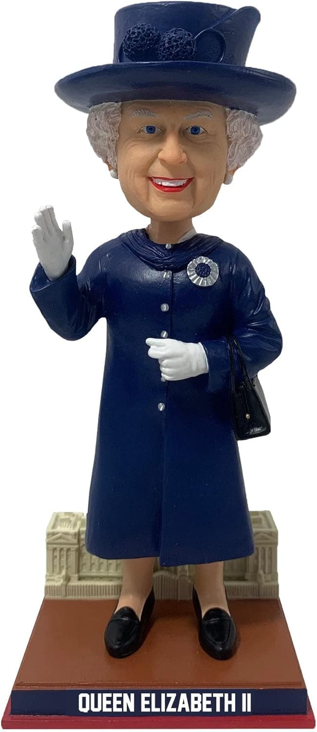Queen Elizabeth II Royal Blue Bobblehead