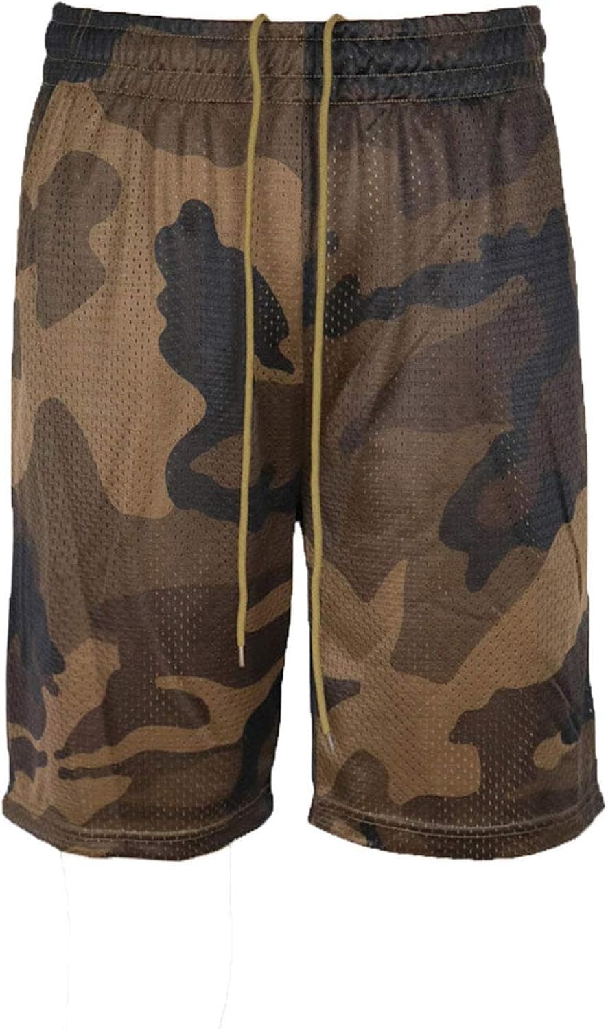 Mersenne Men's Mesh Shorts Pockets Lightweight Basketball Running Big&Tall Size S-5XL