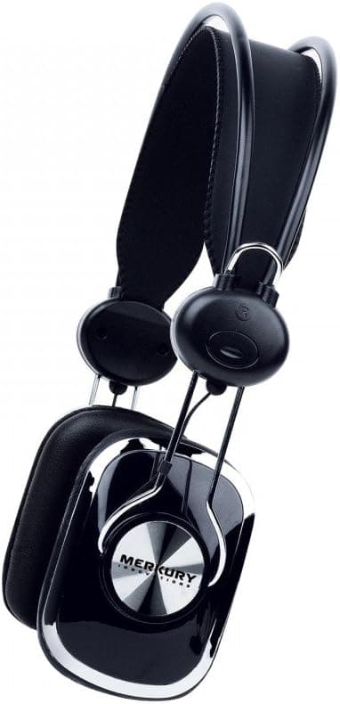 Merkury Innovations Retro Series Headphones - Black (M-HR110)