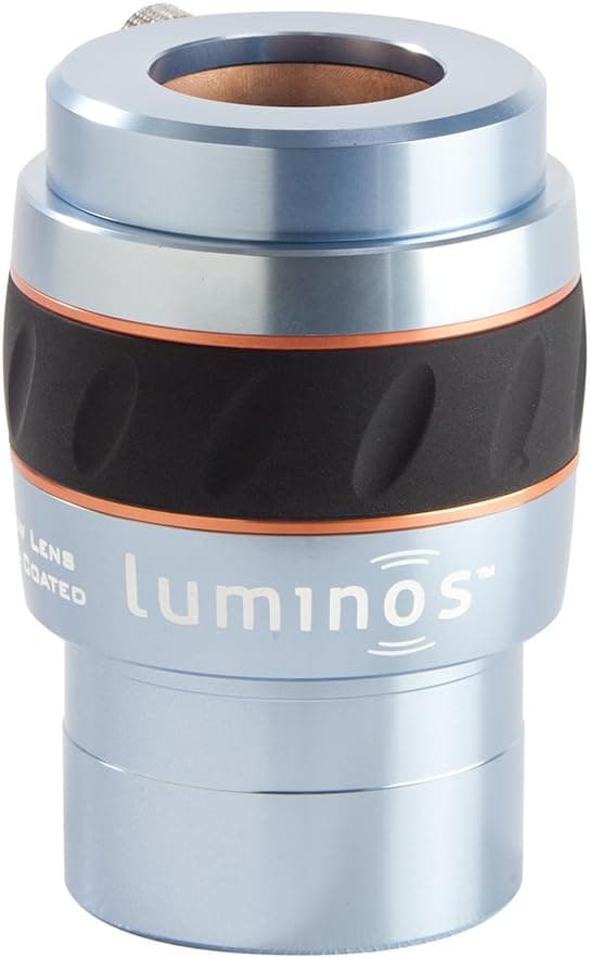 Celestron 93436 Luminous 2-Inch 2.5x Barlow Lens (Silver)