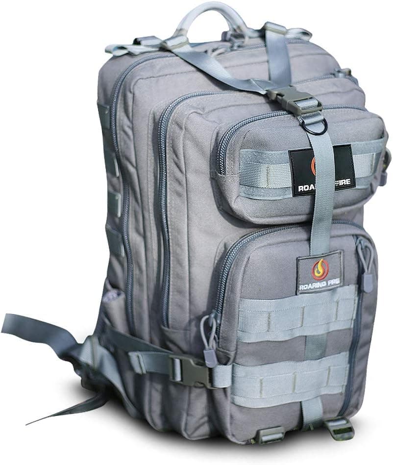 ROARING FIRE Timber Wolf Tactical Molle Backpack for The Outdoor, Hiking, 3Day Pack, Treeking,Camping, or Tactical uses.