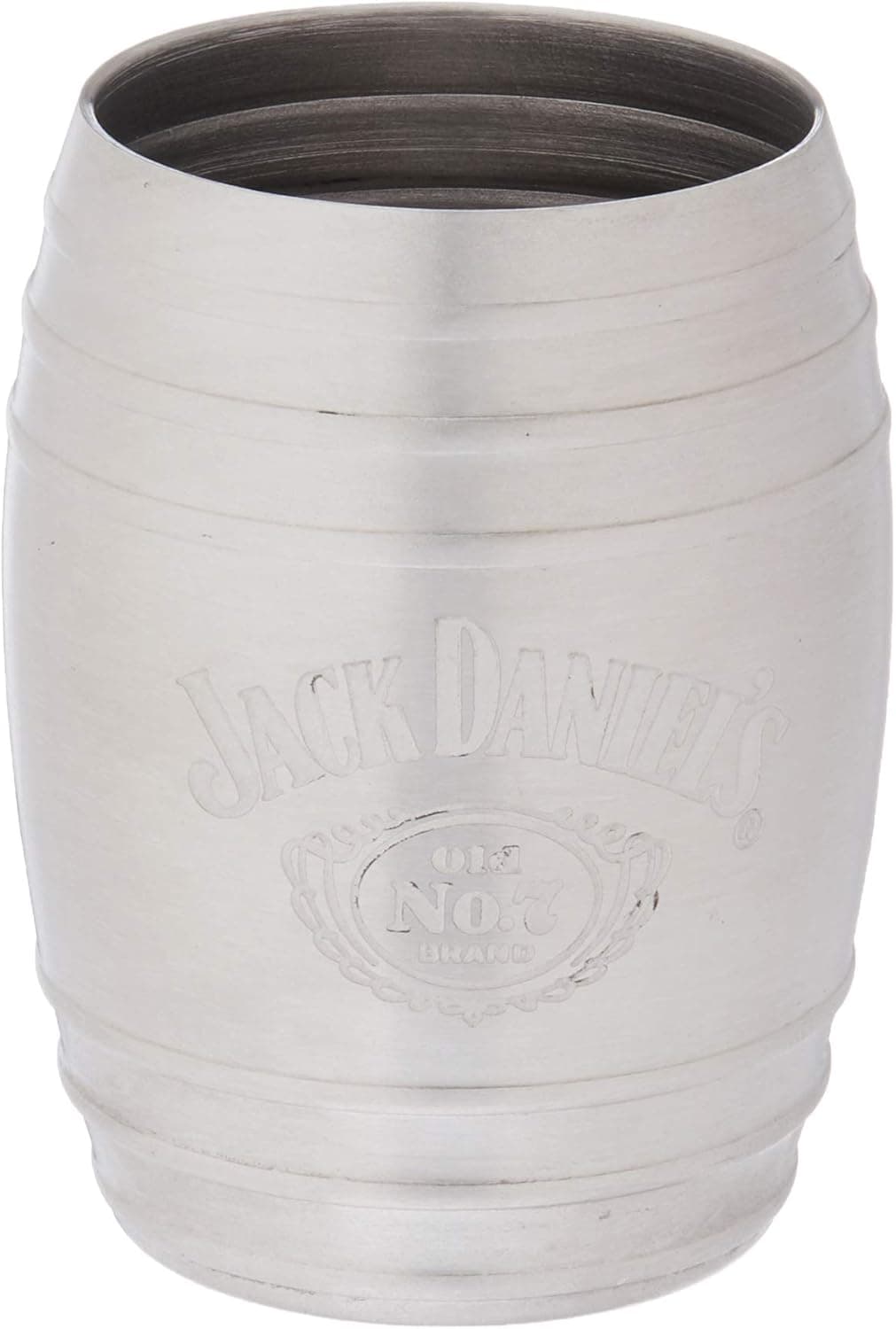 Jack Daniels Licensed Barware - 8539 Jack Daniels Licensed Barware Swing Cartouche Shot glass, 2 oz, Silver