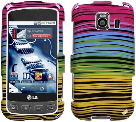 Solid Plastic Protective Phone cover Case Breezy Midnight For LG Optimus S