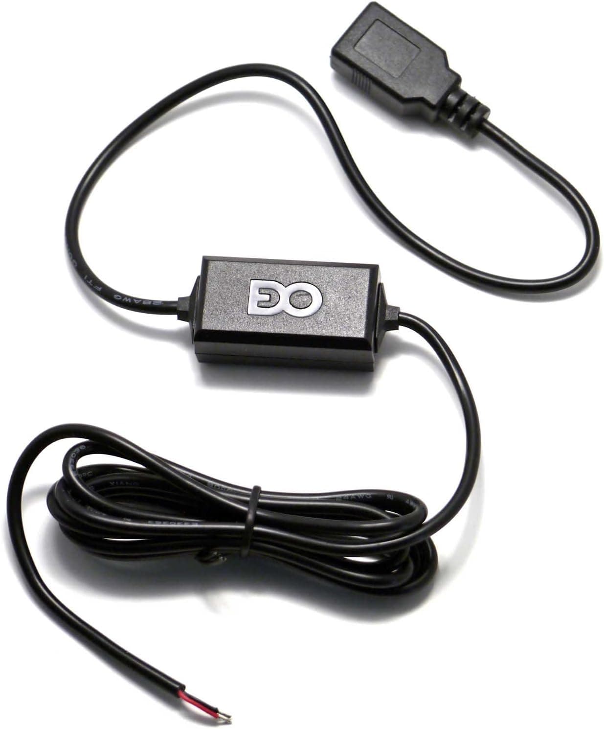 EDOTech Ultra Compact USB Direct Hardwire Adapter Kit for GPS SiriusXM Radio Dash Cam