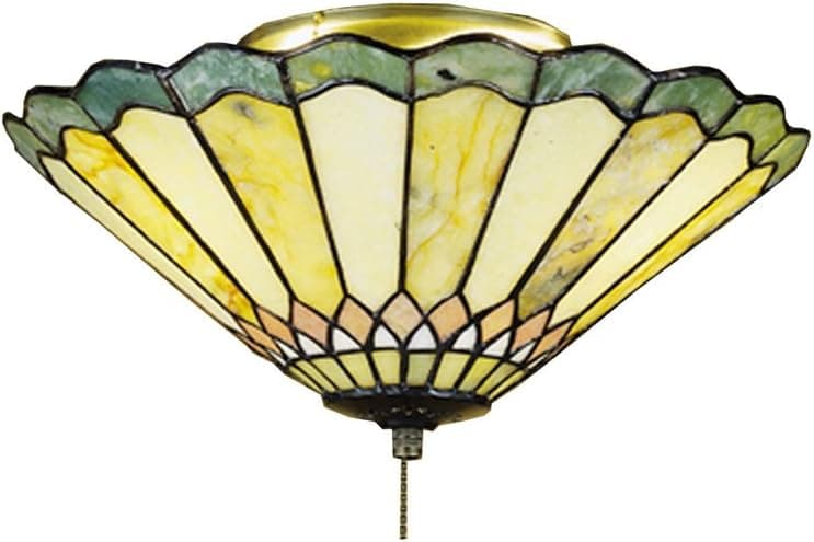 Meyda Home Indoor Decorative Lighting Accessories 12"W Jadestone Carousel Flushmount