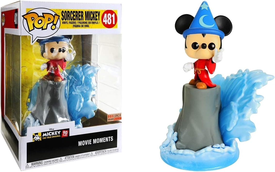 Funko Pop 481 Fantasia Movie Moment Sorcerer Mickey Mouse Figure