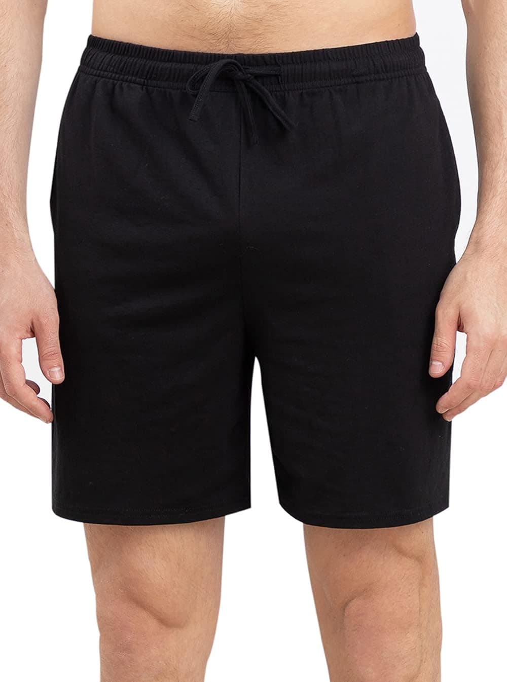 YIMANIE Men's Pajama Shorts Cotton Comfy Soft Lounge Sleep Shorts Separate Bottoms
