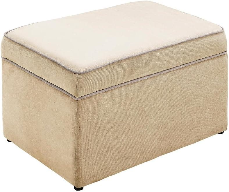 Baby Relax Hadley Storage Ottoman, Beige