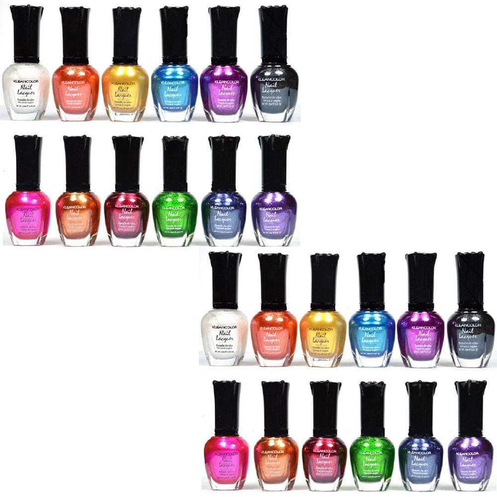 2 Sets Nail Total 24PCS- Metallic