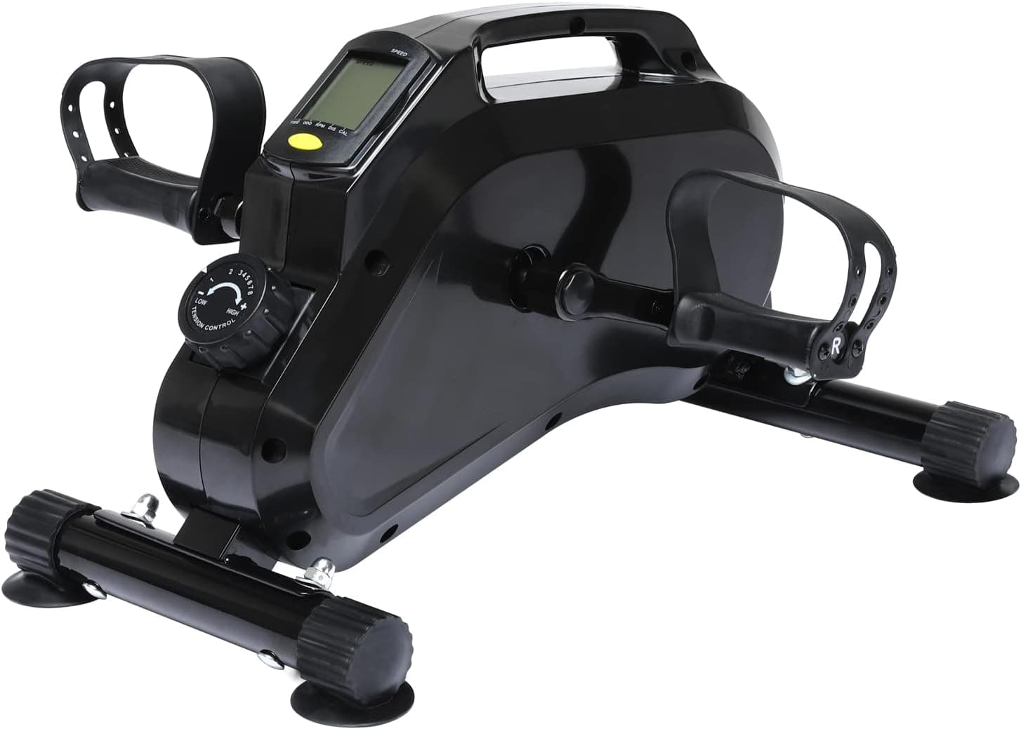 anconats Under Desk Bike Pedal Exerciser - Indoor Exercise Machine with Adjustable Resistance,Perfect Design for Arm & Legs Physical Therapy