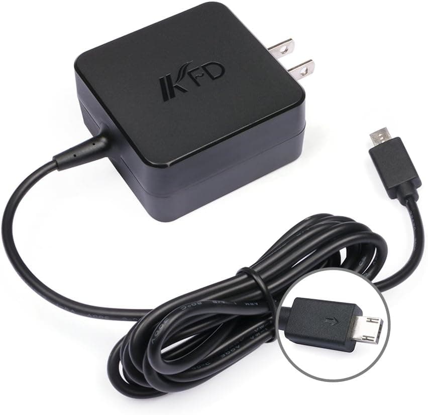 KFD AC Adapter for ASUS E200 E202 E202S E202SA E205SA VivoBook E200H E200HA F205TA;Transformer Book Flip TP200SA Eeebook X205 X205t X205ta chromebook c201 c201pc c201pa 201pa HATM0103 AS19175-808