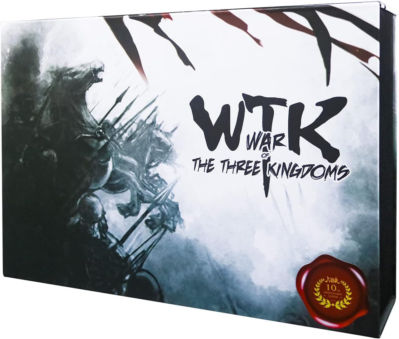 San Guo Sha Sanguosha English Card Game, War of The Three Kingdoms, Historical Strategy National War Board Game, WTK Standard Pack 2021(10th Anniversary Edition) -三国杀 Limited