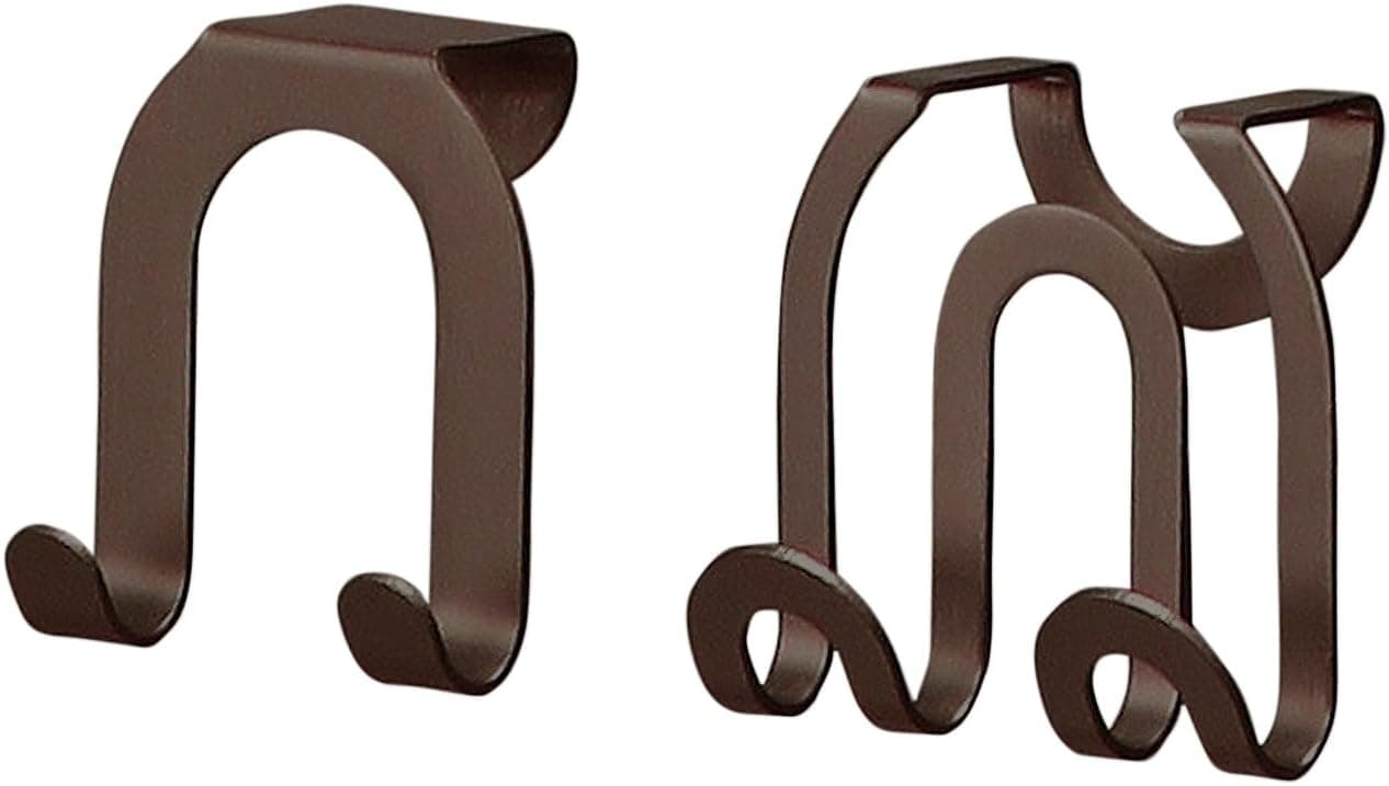 Spectrum Diversified Over the Cabinet Door Double Hook, Bronze