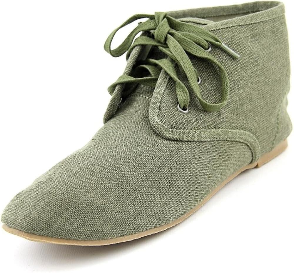 Matisse Womens Sunset Lace Up Olive Shoes Medium B(M) SSTFBOLX