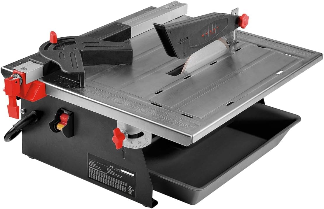 Lackmond WTS550 Beast Benchtop Wet Tile Saw, 7-Inch