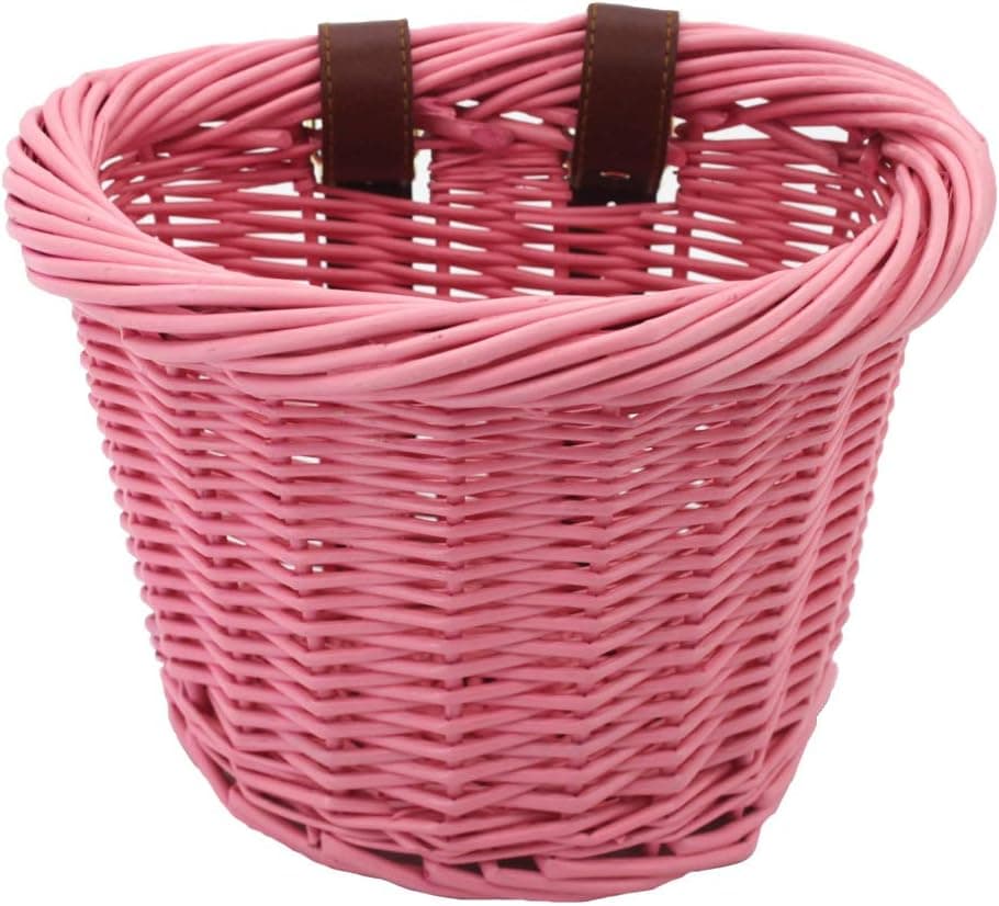 KINGWILLOW Bike Basket, Little Box Made by Willow for Bicycle, Arts and Crafts.