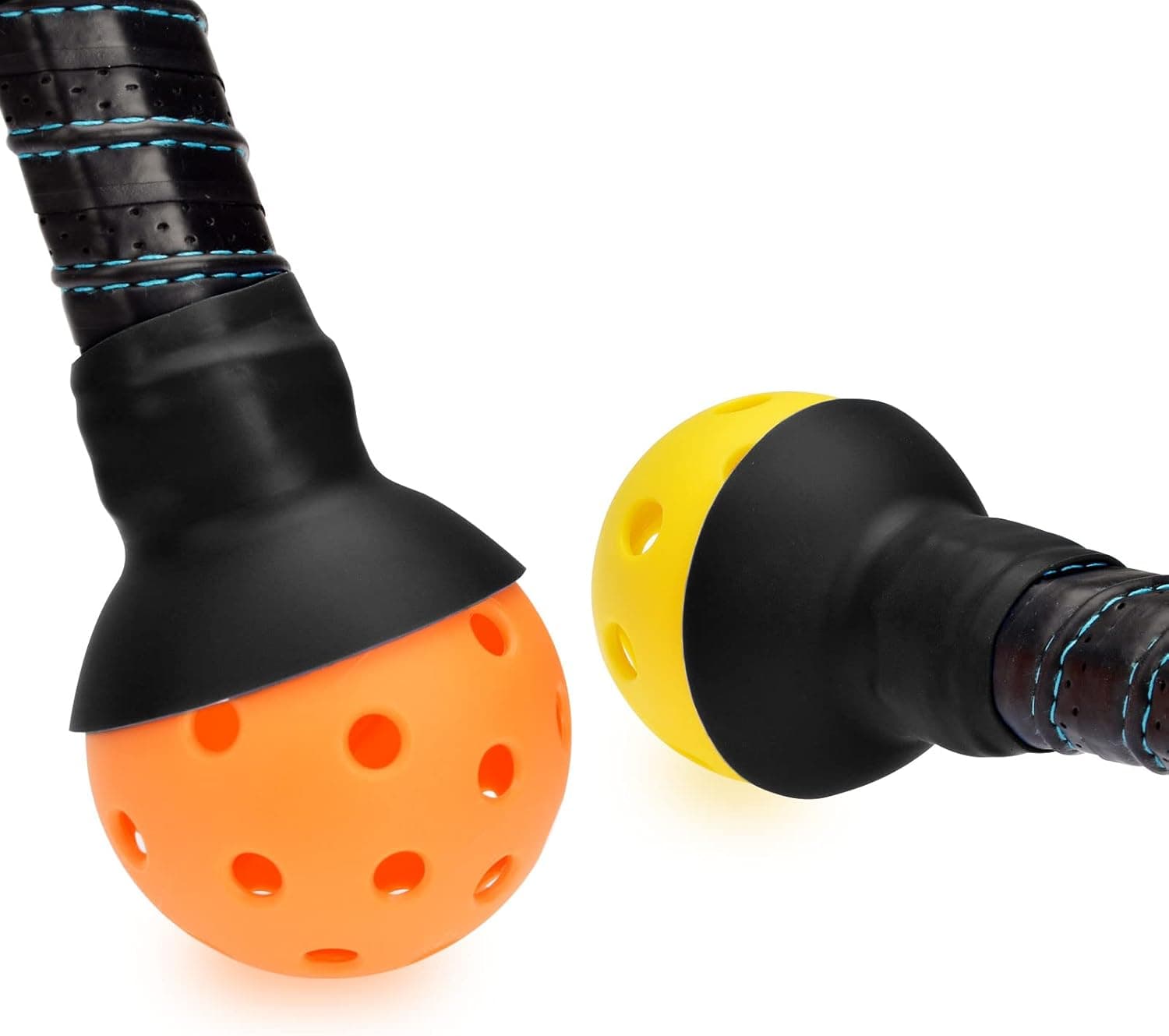 iGuerburn 2 Pack Pickleball Ball Retriever Attaches to Pickleball Paddles, Pickleball Ball Picker Upper Easier to Pick Up, Pickleball Accessories for Women/Man - Not Change Balance of Paddles