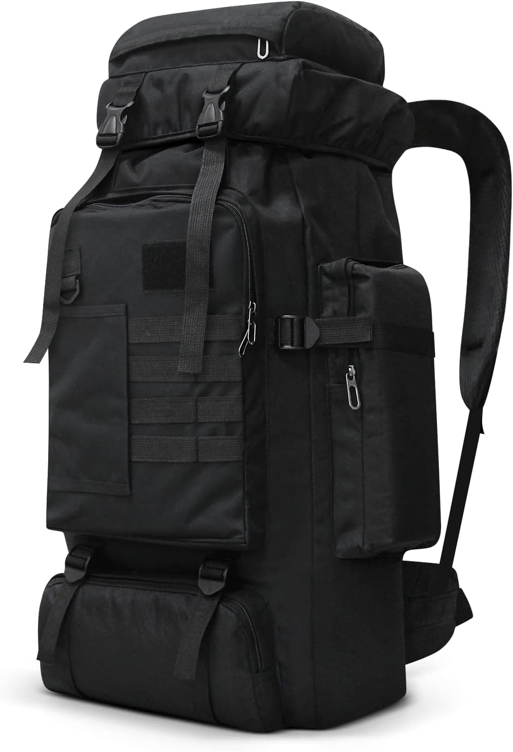 CLINFISH 70L Camping Hiking Backpack Lightweight Packable Waterproof Backpack Outdoor Daypacks