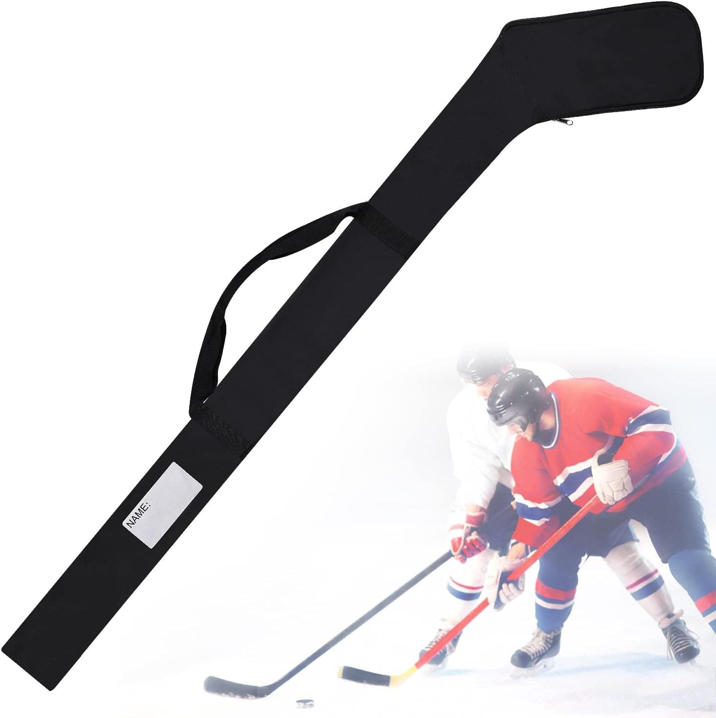 RUBY.Q Hockey Stick Bag, Field Hockey Stick Bag, Two Shoulder Strip Hockey Equipment Bag for Men Women and Adults Use, Lightweight Hockey Stick Accessories for Indoor and Outdoor