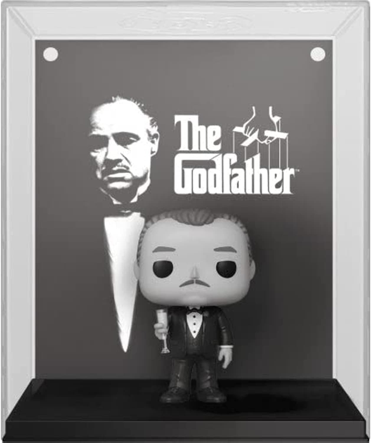 Funko The Godfather 50 Years Movie Cover Display - Vito Corleone Pop! Vinyl Collectible Figure - Limited Edition Exclusive (62486)