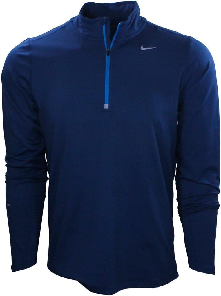 Nike Mens Dri-Fit Element Half Zip Running Top (L)