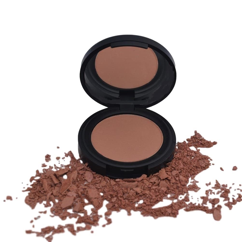 Harvest Natural Beauty - Organic Pressed Blush - Nourish and Protect - 100% Natural and Certified Organic- Non-Toxic, Vegan and Cruelty Free (Cinnabar)