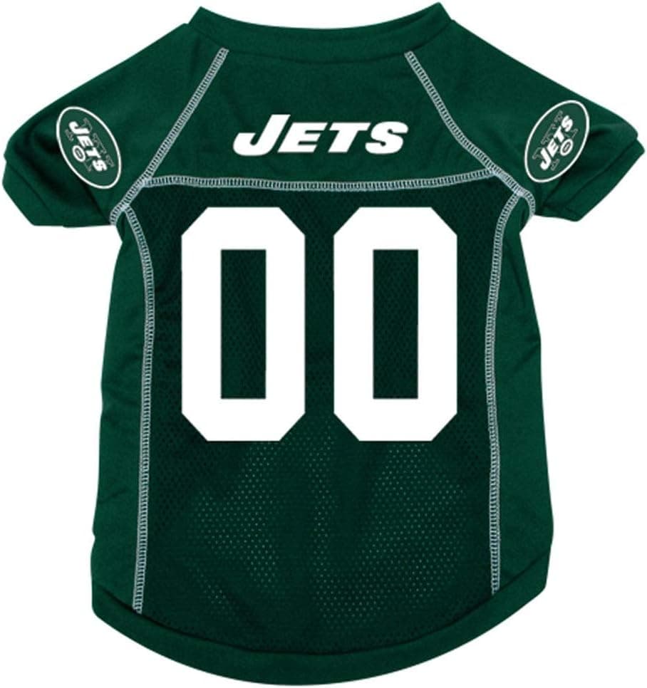 New York Jets Pet Dog Football Jersey SMALL